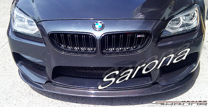 Custom BMW 6 Series  Coupe, Convertible & Sedan Front Add-on Lip (2012 - 2019) - $390.00 (Part #BM-074-FA)